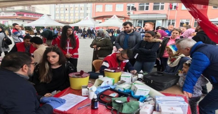 Orta okuldan kan rekoru
