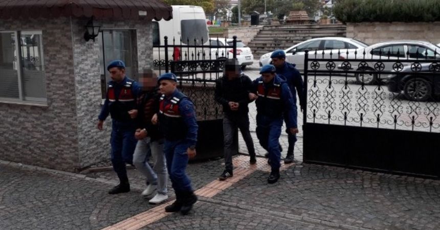 Fındık zanlıları yakalandı