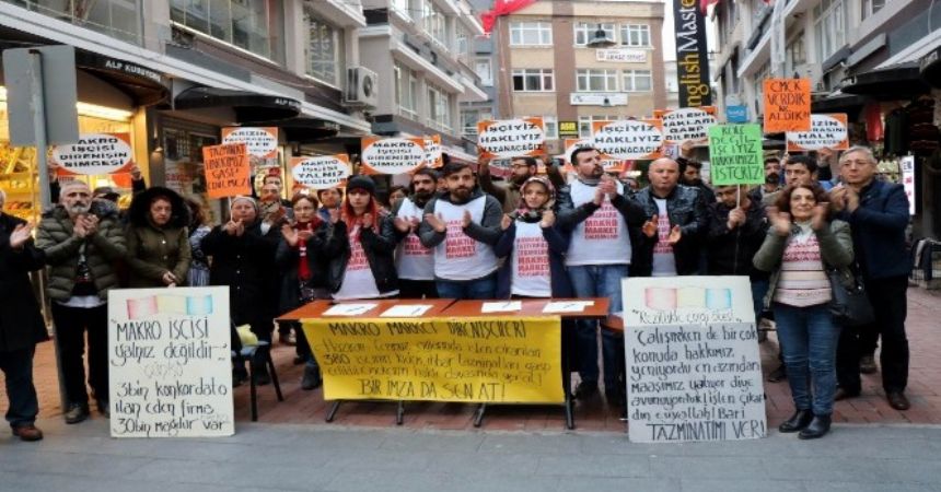 Makrozedeler imza topladı