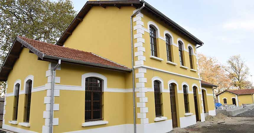 Tarihi Gar binaları tamamlandı Tarihi Gar binaları tamamlandı