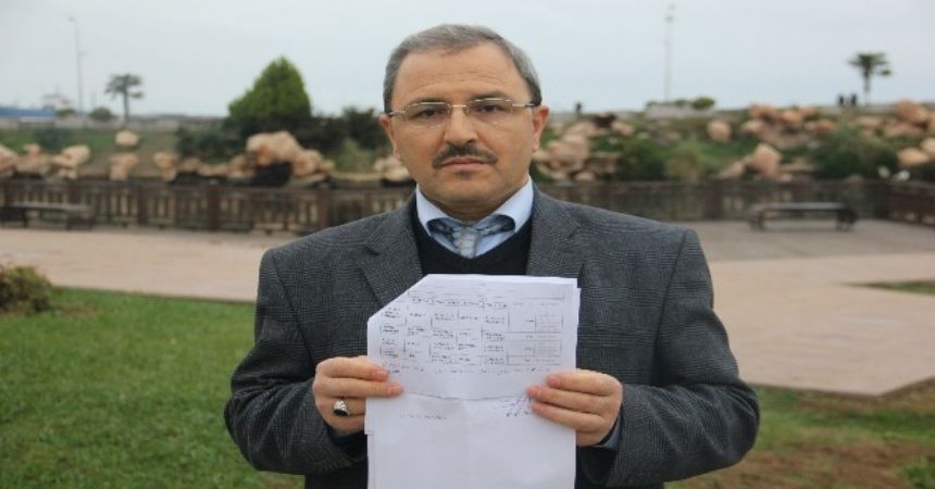 Geçmediği yoldan ceza geldi