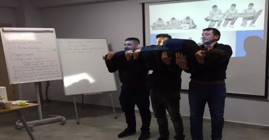 Yedaş'ta ilkyardım eğitimi