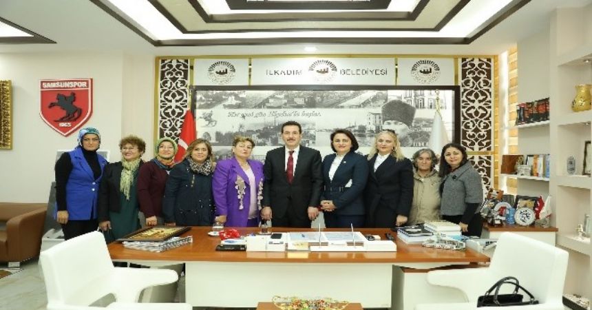 Tok muhtarları ağırladı