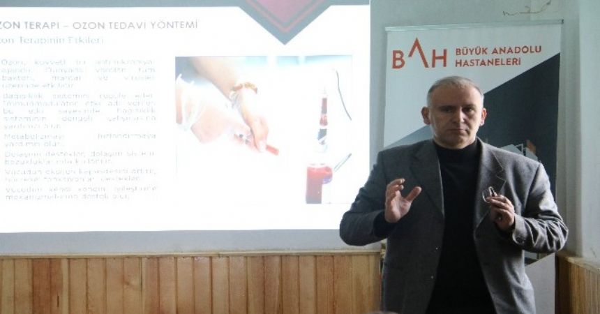 Ozon tedavisi Vezirköprü'de anlatıldı