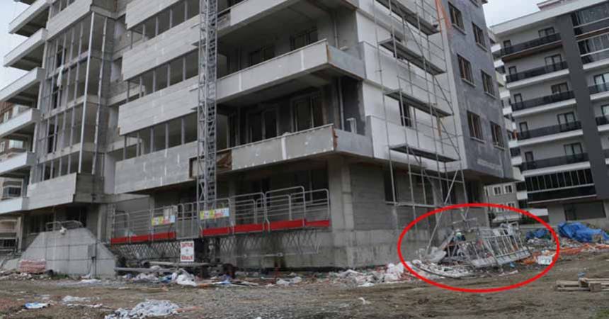 15'inci kattan yere çakıldılar: 1 ölü, 1 yaralı
