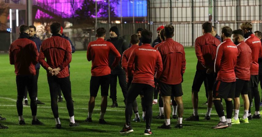 Samsunspor'da ikinci yarı startı