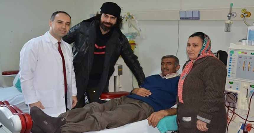 Uğur Pektaş'tan diyaliz hastalarına moral desteği