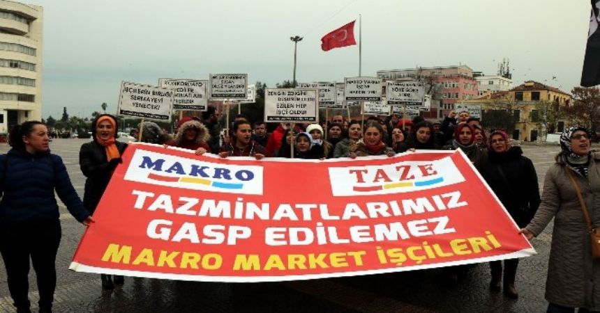 'Makro'zedeler yine eylemde