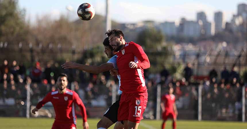 Samsunspor'dan gollü prova: 3-2