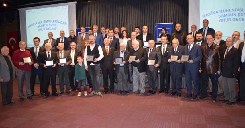 Samsun MMO'dan onur gecesi