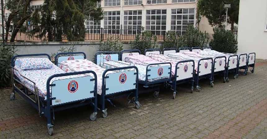 Bafra Belediyesinden hasta yatağı desteği Bafra Belediyesinden hasta yatağı desteği