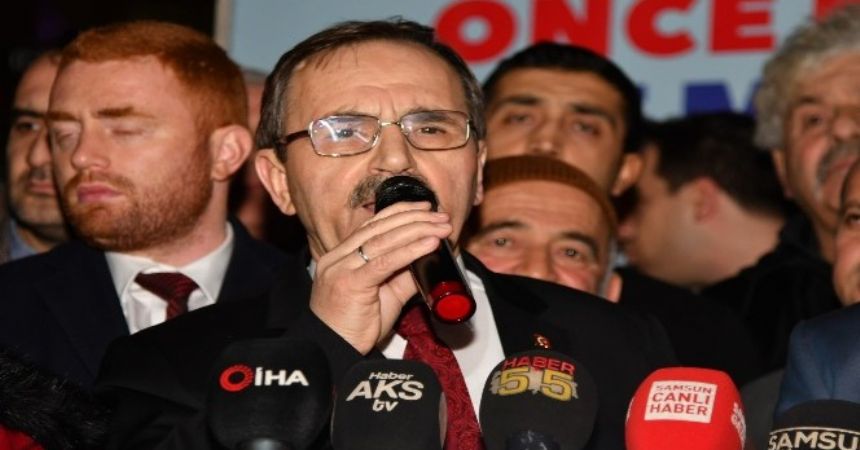 Başkan Şahin Atakum için sahada Başkan Şahin Atakum için sahada