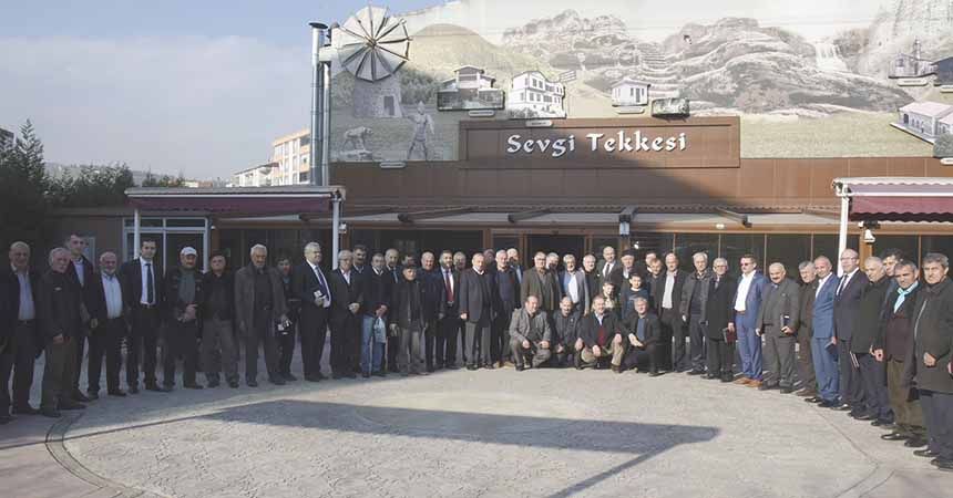 Togar muhtarlarla buluştu Togar muhtarlarla buluştu