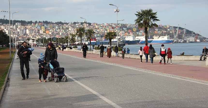 Samsun'da yalancı bahar