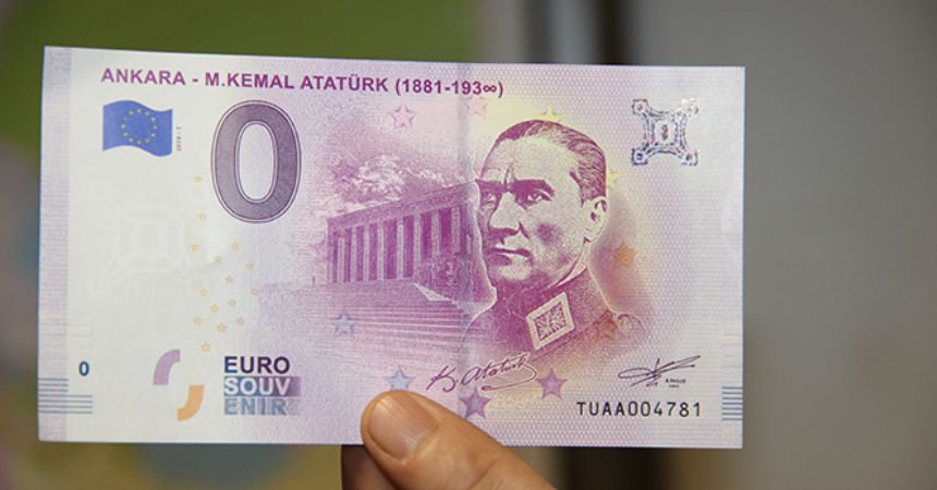  Atatürk resimli 'Euro'