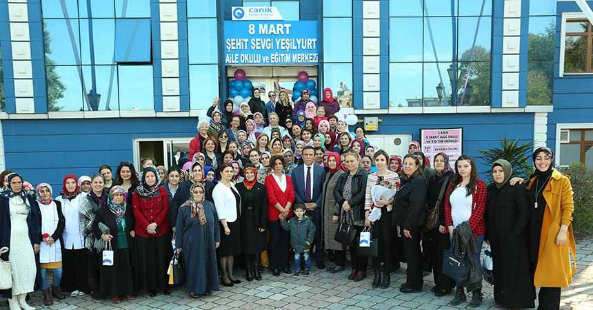 Canik'ten aileye tam destek