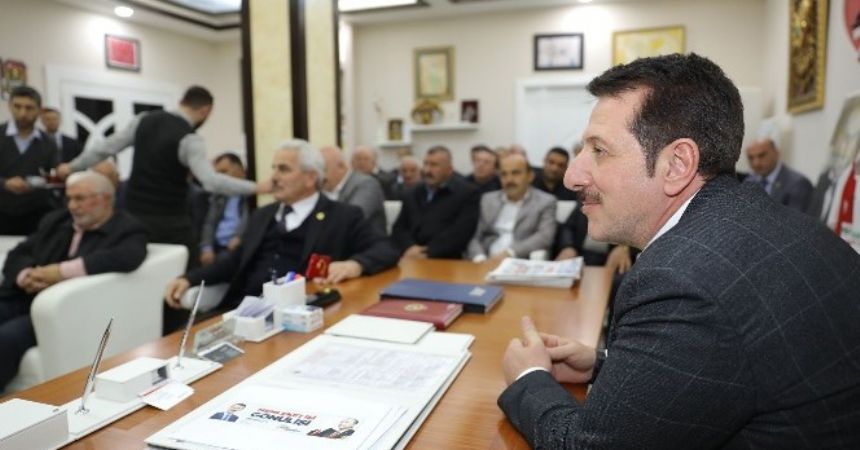 Erdoğan Tok muhtarları ağırladı