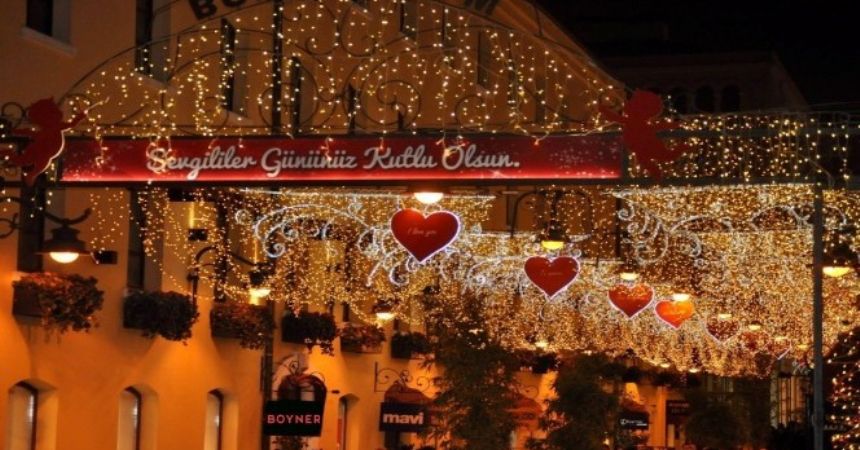 Bu etkinlikler sevgililer için