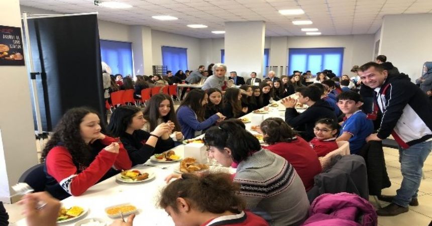 İki okul tek projede buluştu