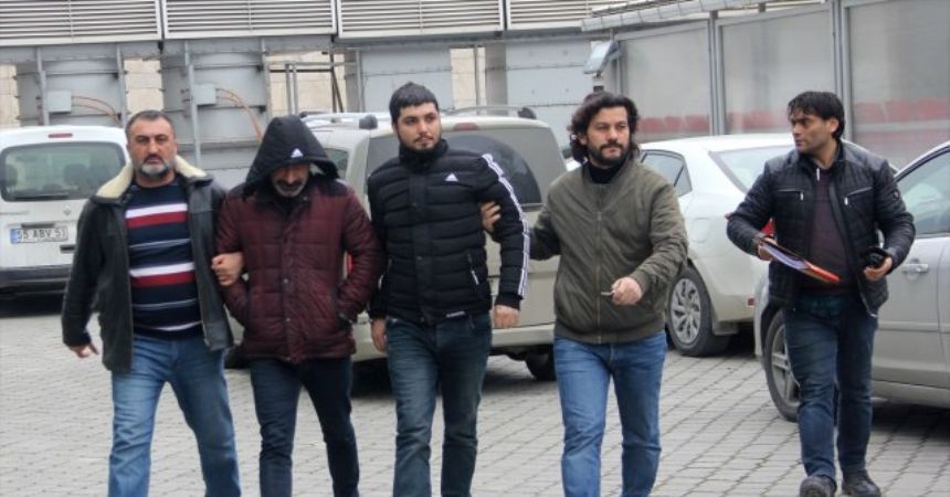 Haraççılar kıskıvrak yakalandı