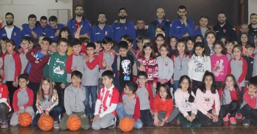 Basketbolcular söyleşide