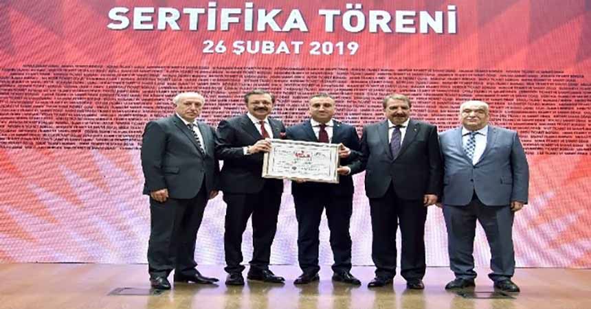 Samsun TSO'nun kalitesi tescillendi