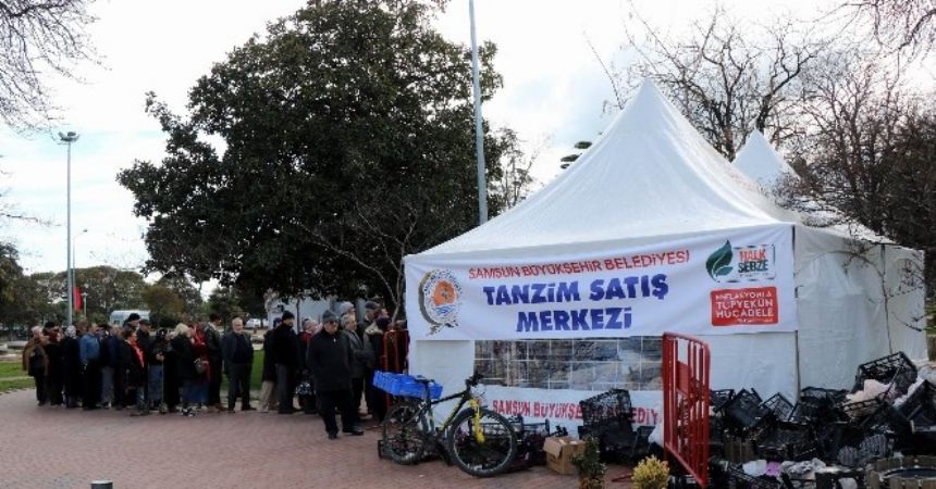 Tanzimde ilk gün 11 ton satış Tanzimde ilk gün 11 ton satış