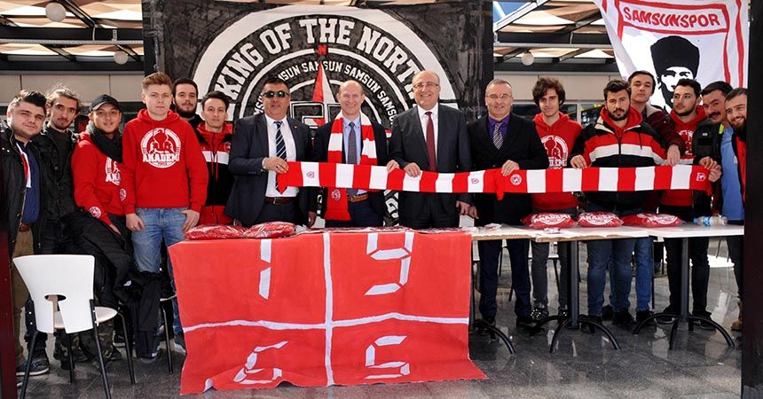 OMÜ'den Samsunspor’a destek OMÜ'den Samsunspor’a destek