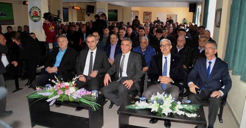 Bafra'da kenevir ekimi bilgilendirme toplantısı Bafra'da kenevir ekimi bilgilendirme toplantısı
