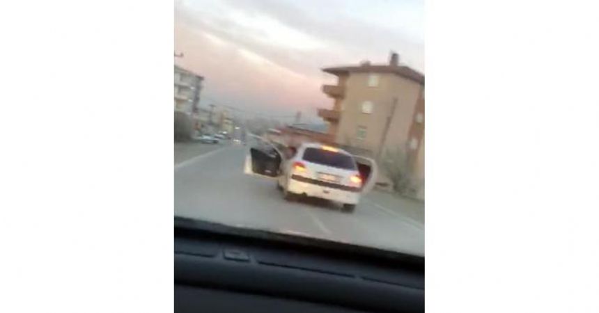 İşte trafik magandası