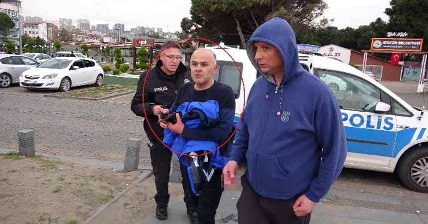 Kahraman polis hiç düşünmeden denize atladı