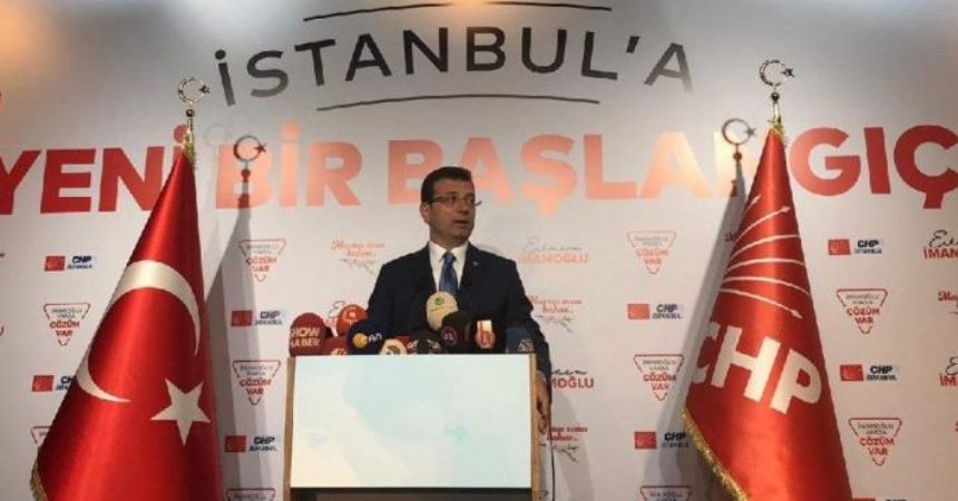 İstanbul'da Ekrem İmamoğlu kazandı İstanbul'da Ekrem İmamoğlu kazandı
