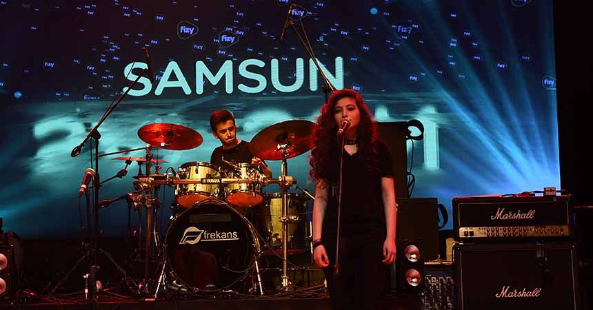 Samsun'dan 10 lise sahneye çıktı