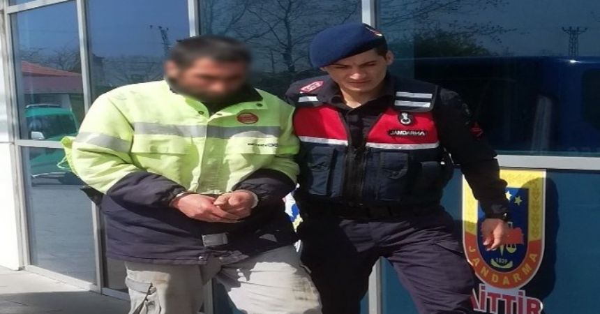Televizyon çalarken yakalandı