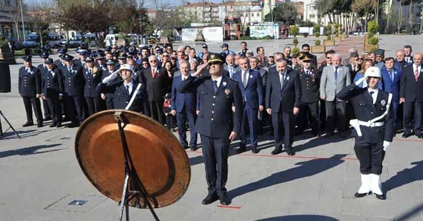 Bafra'da Polis Haftası töreni Bafra'da Polis Haftası töreni