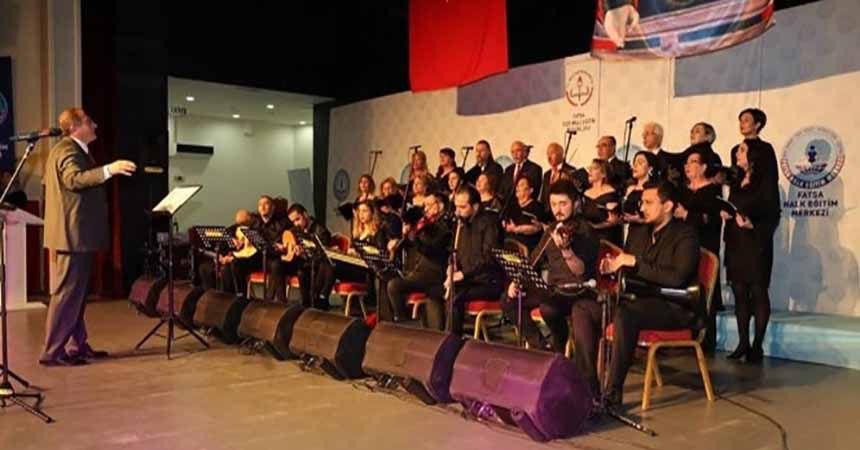 Fatsa'da Türk sanat müziği konseri