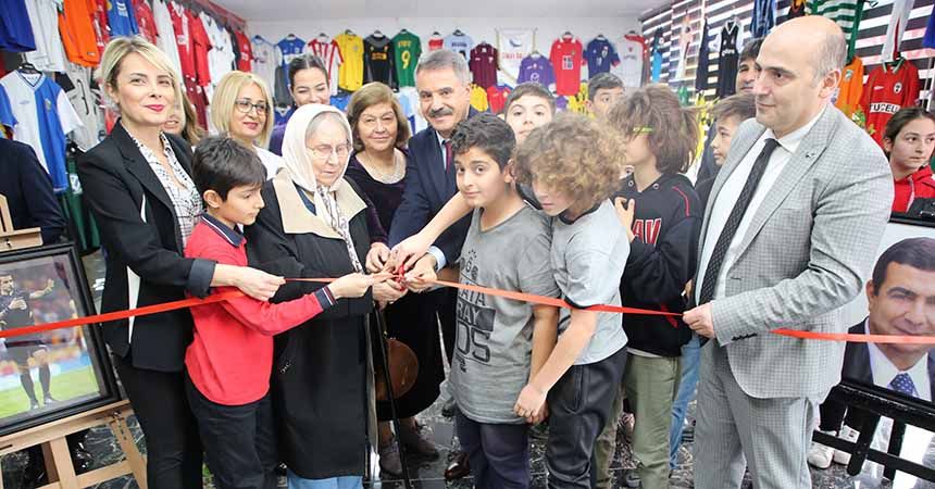 Kalkavan anısına sergi açıldı
