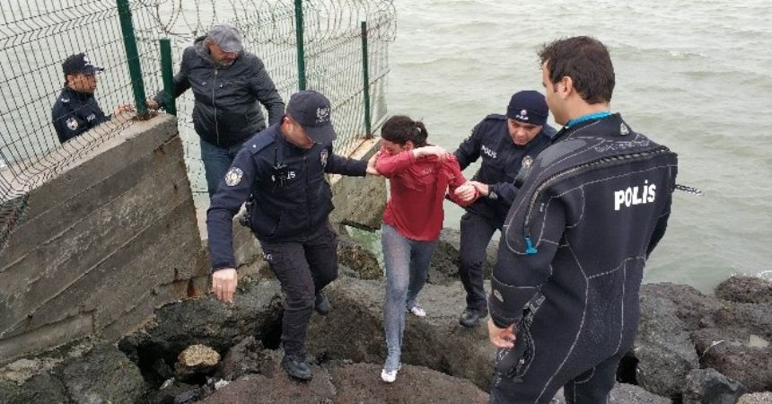 Genç kız ölmek istedi