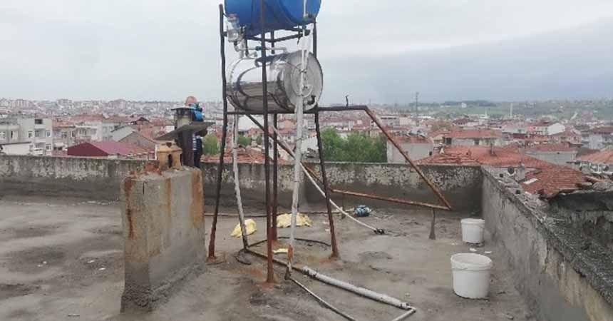 Binaların güneş enerji sistemlerini çaldılar