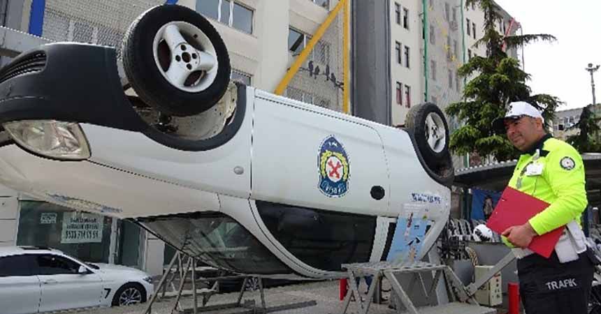 Vatandaşlar emniyet kemerinin önemini anladı Vatandaşlar emniyet kemerinin önemini anladı