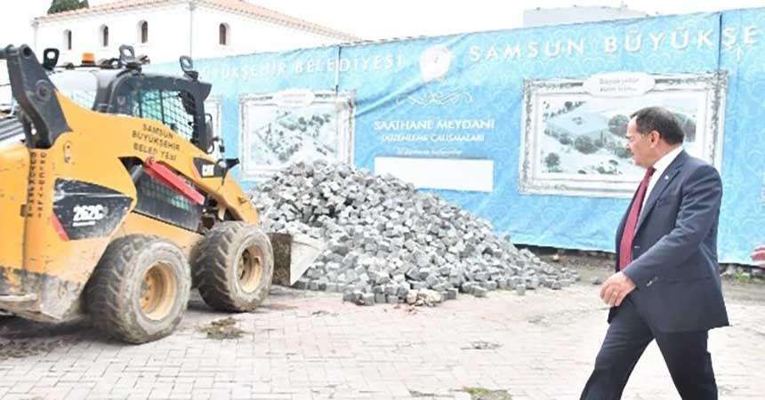 Saathane esnafından Demir'e teşekkür Saathane esnafından Demir'e teşekkür