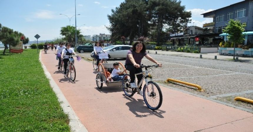 Çevre için pedal bastılar