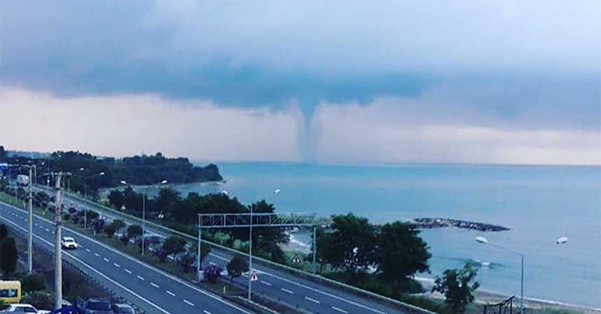 Ordu'da hortum paniği
