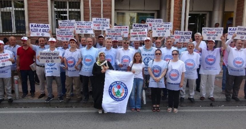 Memurlardan kadro tepkisi Memurlardan kadro tepkisi