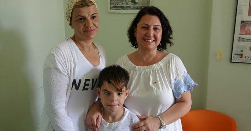 Aylar sonra ilk kez duydu Aylar sonra ilk kez duydu