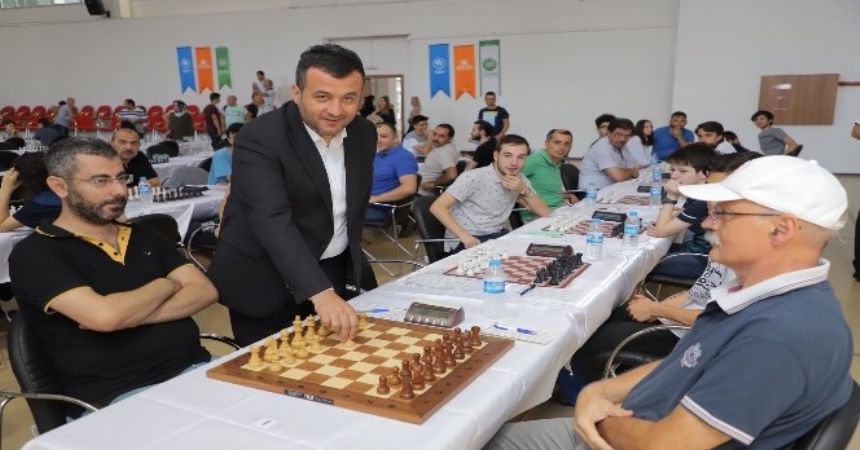 Çarşamba'da satranç turnuvası