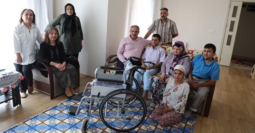 Engelli aileye umut oldular