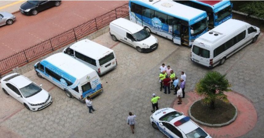 Atakum Belediyesi'nin araçları haczedildi Atakum Belediyesi'nin araçları haczedildi