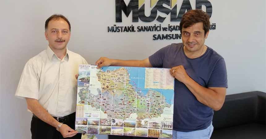 Samsun'un kültür ve turizm haritası Samsun'un kültür ve turizm haritası