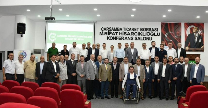 Çarşamba'da sanayi toplantısı Çarşamba'da sanayi toplantısı